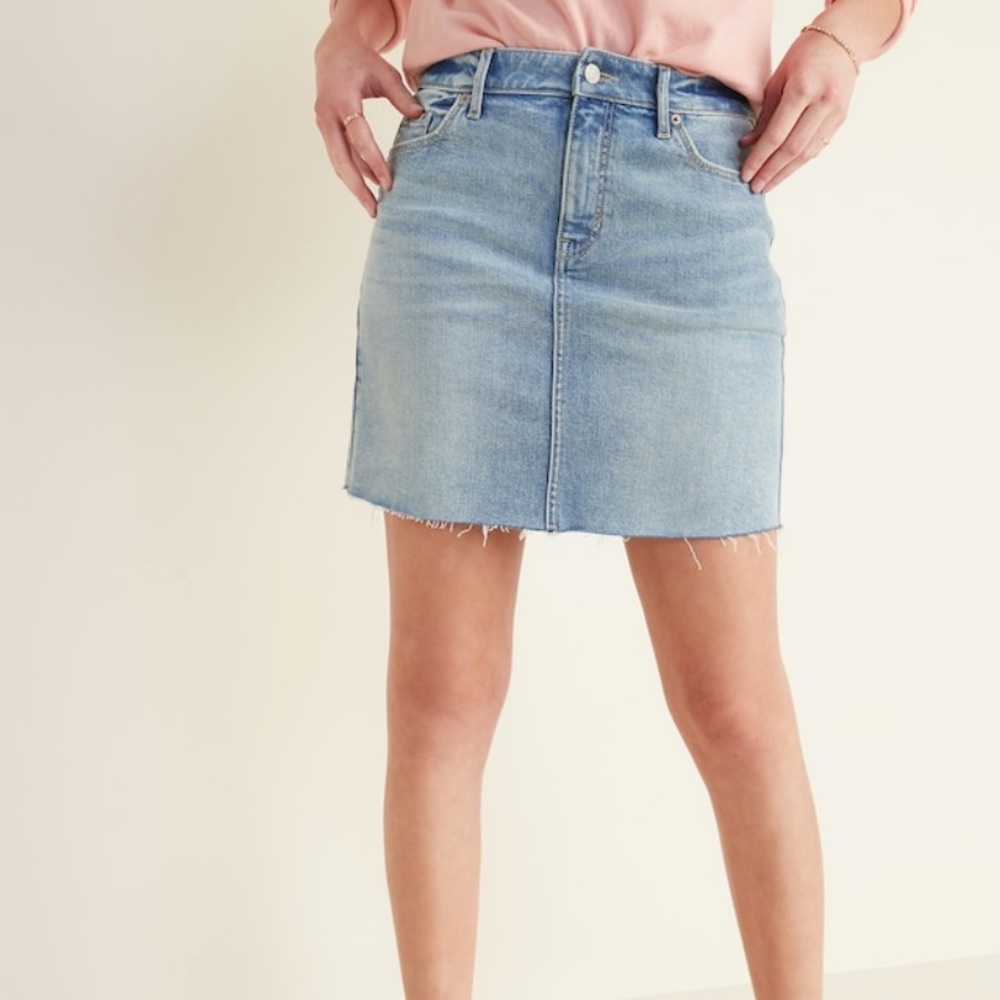 Old Navy denim skirt